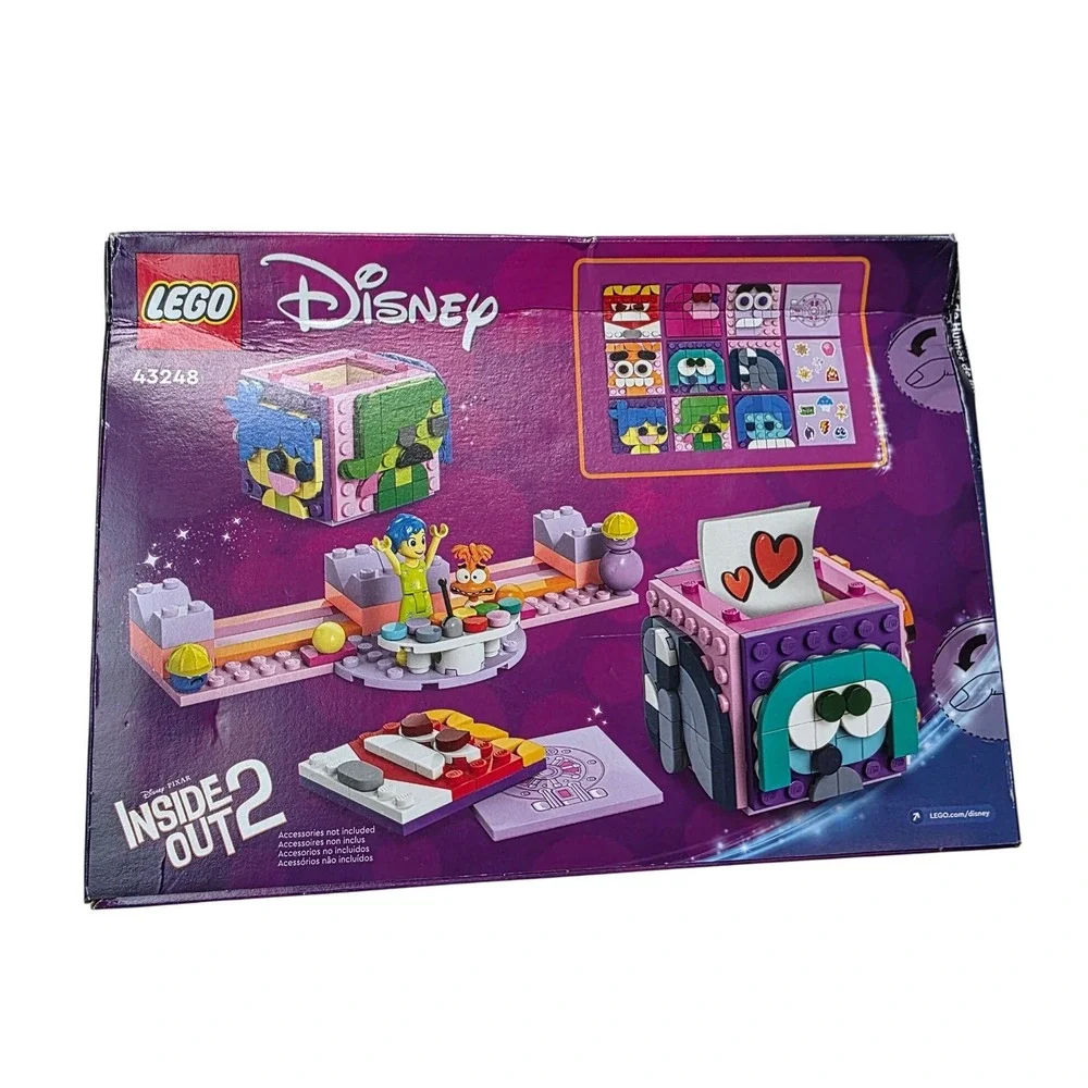 LEGO Disney Pixar Inside Out‎ 2 Mood Cubes 43248 Building Set 394 Pcs Joy A3